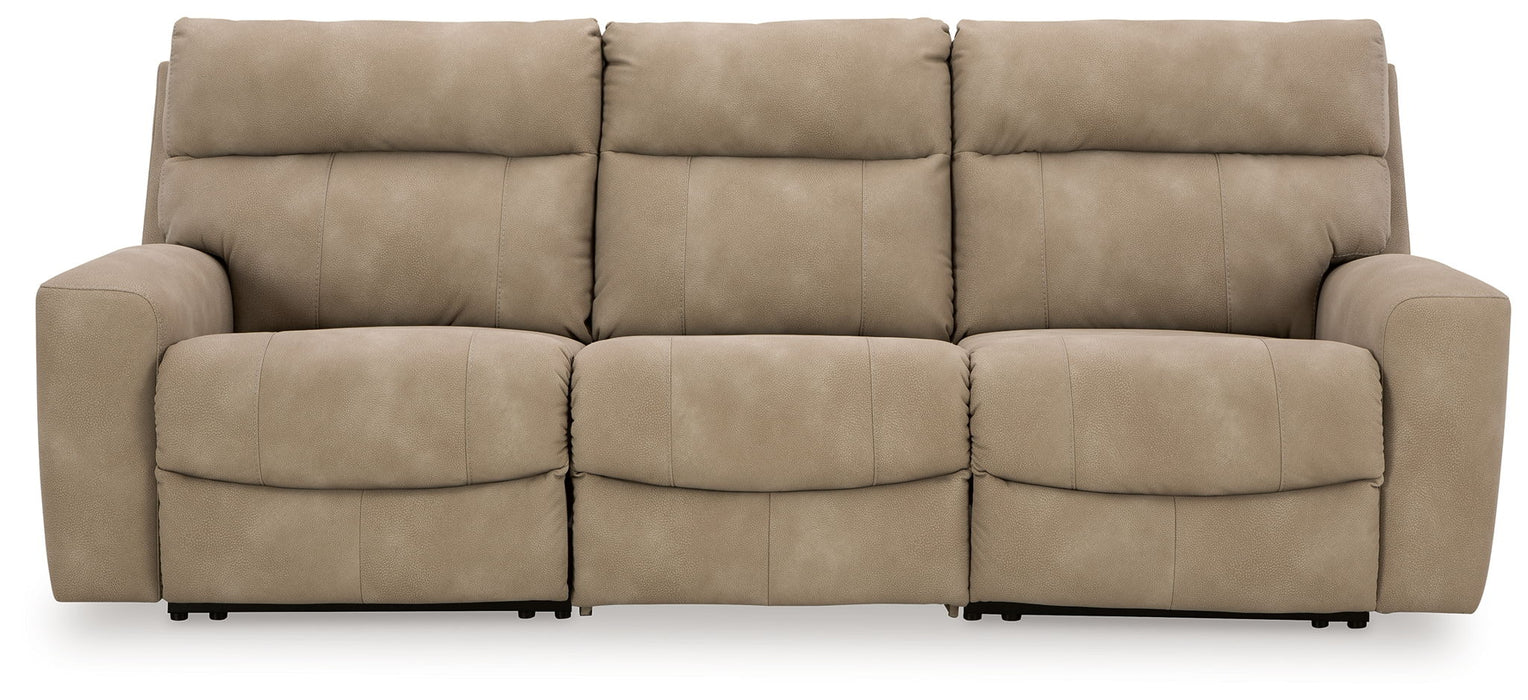 Next-Gen Durapella - 3 Piece Reclining Sectional Signature Design by Ashley®