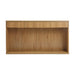 Fluted Console Table With 3 Drawers, Long Sofa Table Behind Couch For Living Room Home Essentials