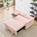 Pull Out Sofa With Movable Tabletop And USB Ports Home Essentials