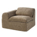 Almano - Modular Left Facing Arm Chair - Light Brown Chenille ACME
