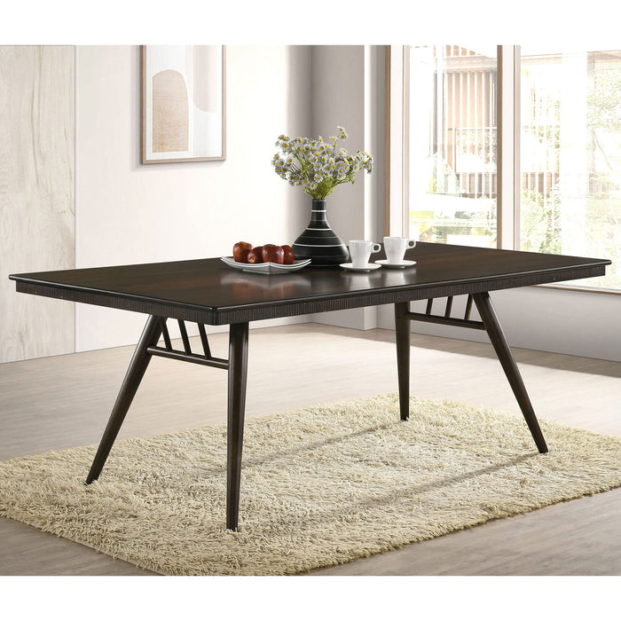 Wes - Rectangular Dining Table - Walnut Furniture Max