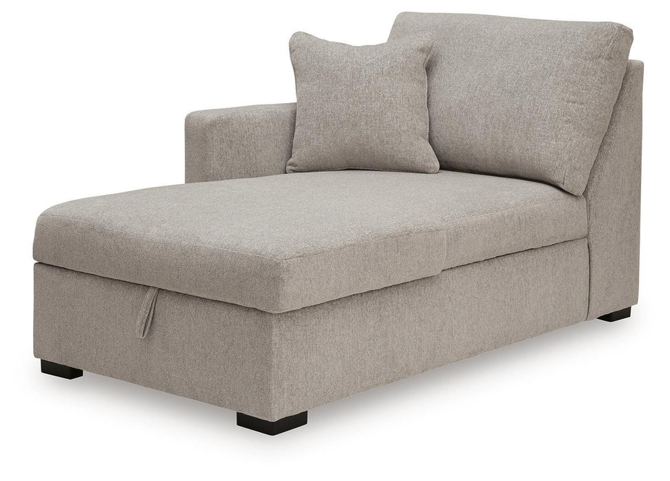 ModMax Luxe - LAF Corner Chaise With Storage - Flint Benchcraft®