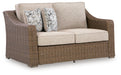 Laguna Heights - Loveseat With Cushion - Beige Signature Design by Ashley®