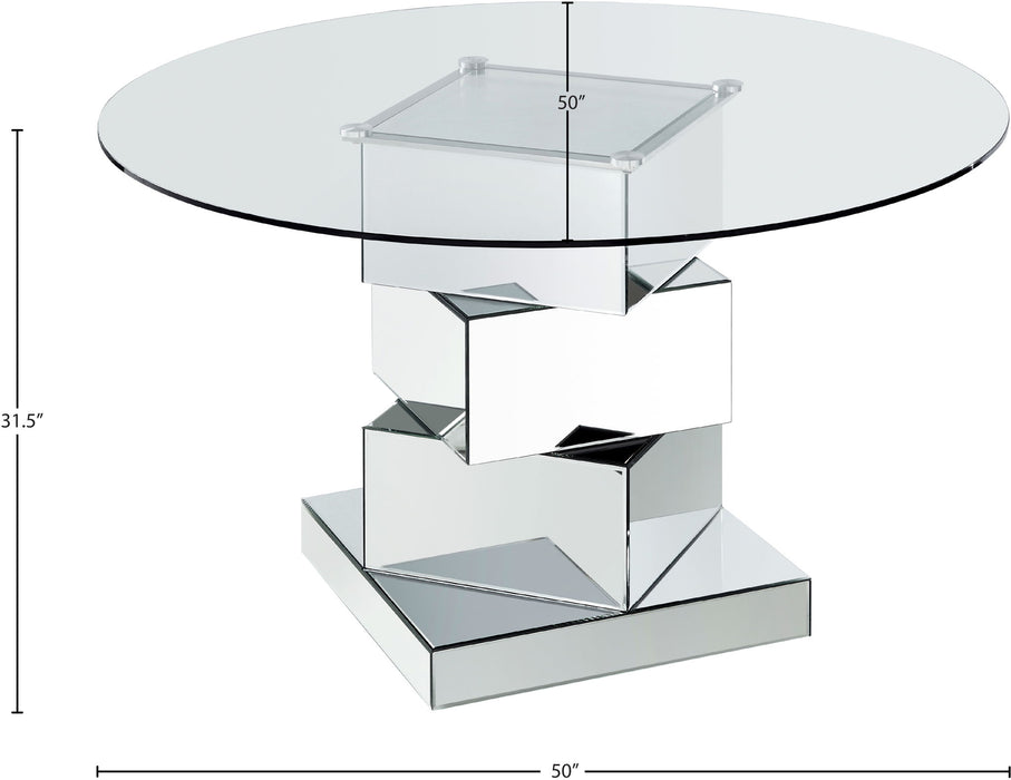 Haven - Dining Table - Silver Meridian Furniture