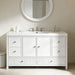 Bathroom Vanity With Separate Sink, Soft Close Doors And 4 Drawers Noble House