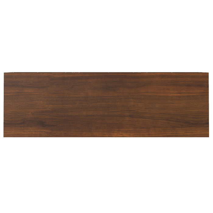 Banting - 3 Door Sideboard Buffet With Adjustable Shelves - Natural Walnut Simpli-Home