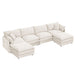Modular U Shaped Sectional Sofa, 4 Seater Comfy Cloud Couch Home Essentials