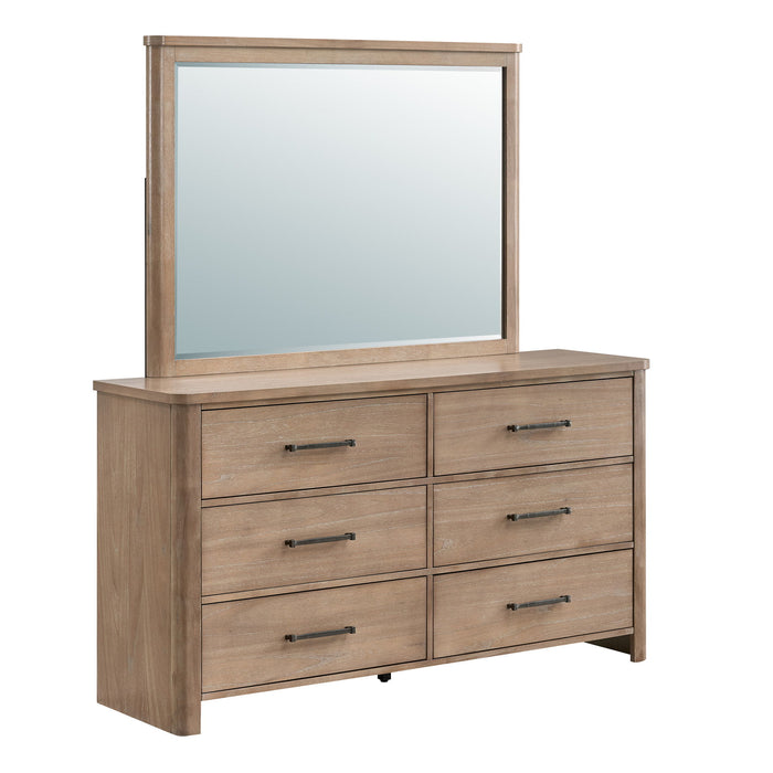 Anika - Mirror - Natural / Brown New Classic