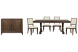 Jubilee - Extendable Trestle Dining Table Set Magnussen Furniture