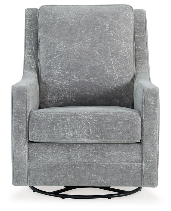 Kambria - Ash - Swivel Glider Accent Chair