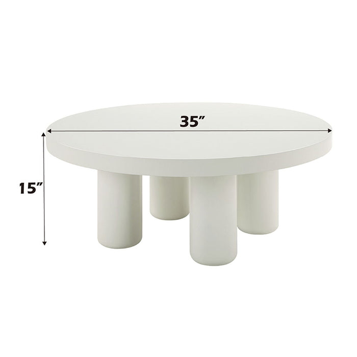 Sanat - Coffee Table - White ACME