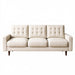 3 Seat Sofa Couch With Tufted Back Upholstered Couch For Living Room US Pride