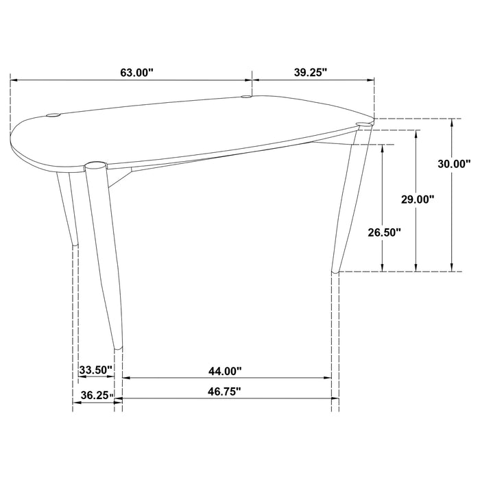 Whisten - Dining Set With Rounded Tabletop And Upholstered Chairs Furniture Max
