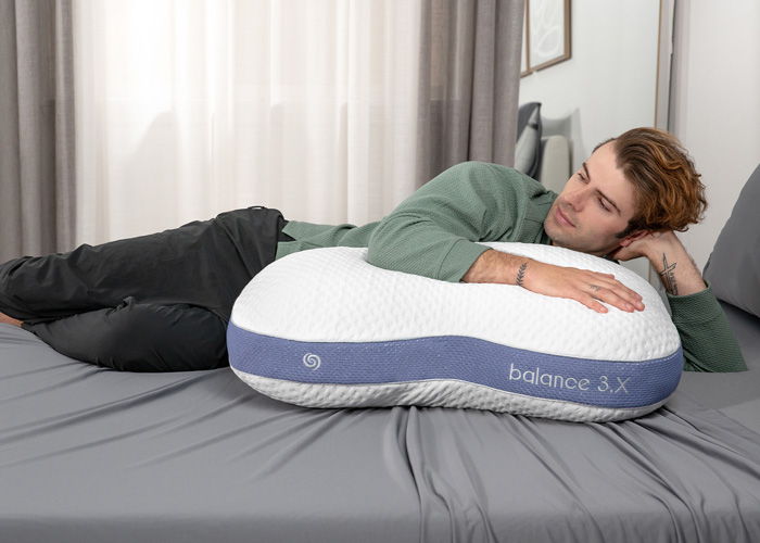 Balance 3.X - Cuddle Curve Pillow - White Bedgear