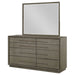 Prescott - 8 Drawer Dresser With Mirror - Brown Furniture Max