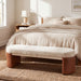 Upholstered Indoor Dining Bench Noble House