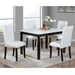 Dining Table With 4 Upholstered Side Chairs Home Essentials