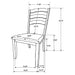 Martin - Dining Side Chair (Set of 2) - Rustic Furniture Max
