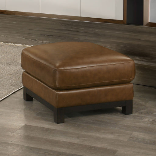 Sayer - Ottoman - Brown New Classic