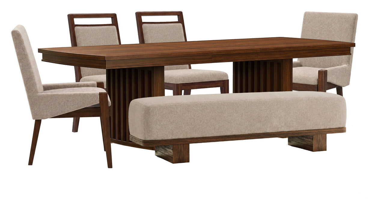 Reena - Extendable Trestle Dining Table Set Magnussen Furniture