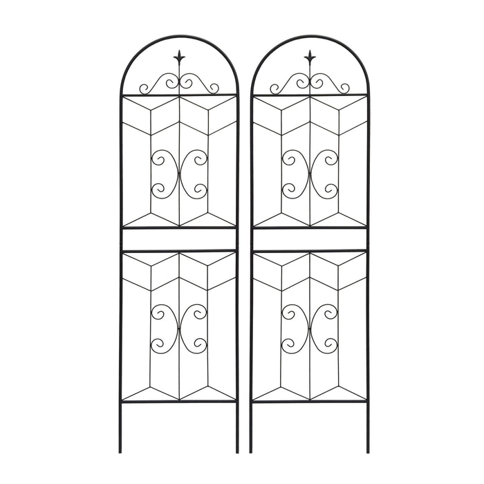 Garden Trellis, Rustproof Support For Climbing Plants Daily Nest