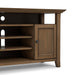 Amherst - TV Media Stand - Rustic Natural Aged Brown Simpli-Home