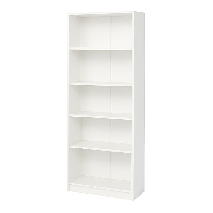 5 Tier Bookshelf Storage Cabinet With Anti-Tip Kit Home Essentials
