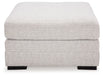 Koralynn - Oversized Accent Ottoman - Stone Benchcraft®