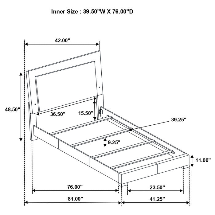 Dulcey - Bedroom Set & LED Furniture Max