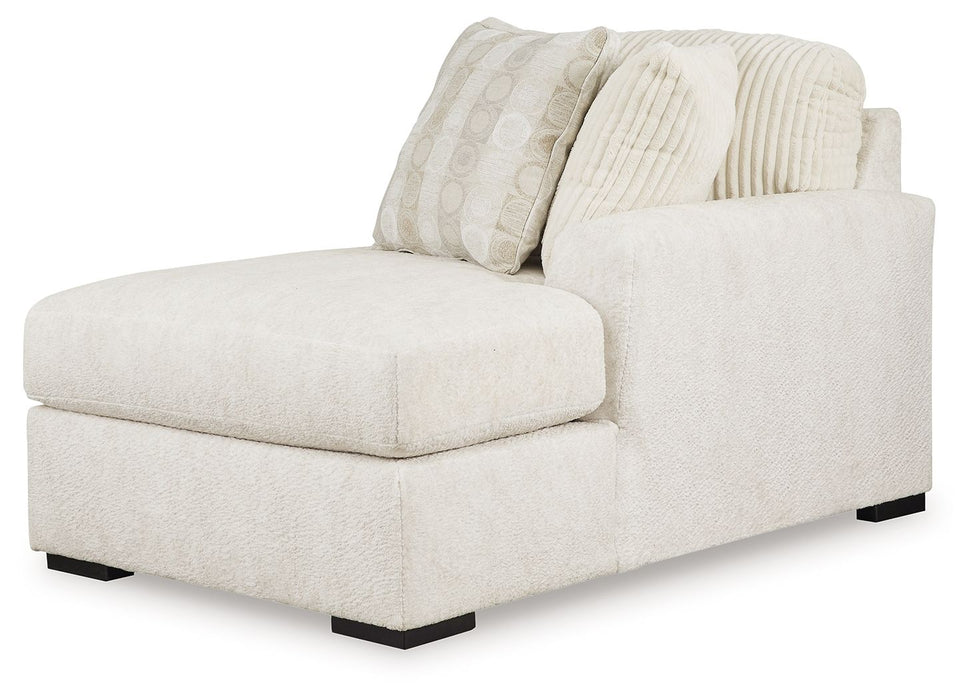 Chessington - Raf Corner Chaise - Ivory Signature Design by Ashley®