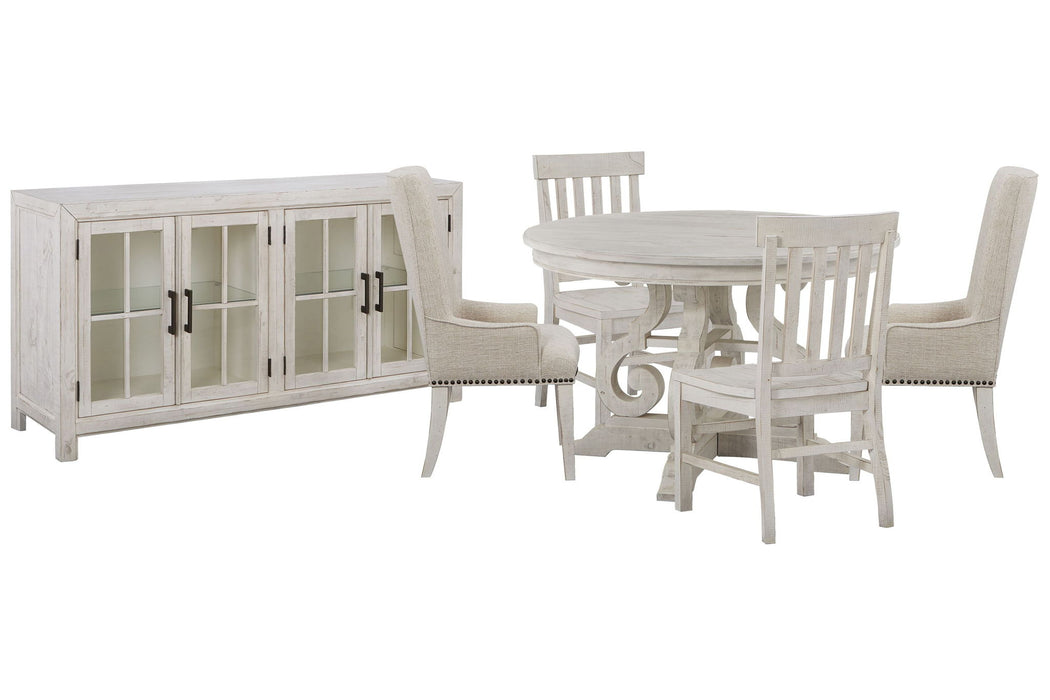 Bronwyn - 48" Round Dining Table Set Magnussen Furniture