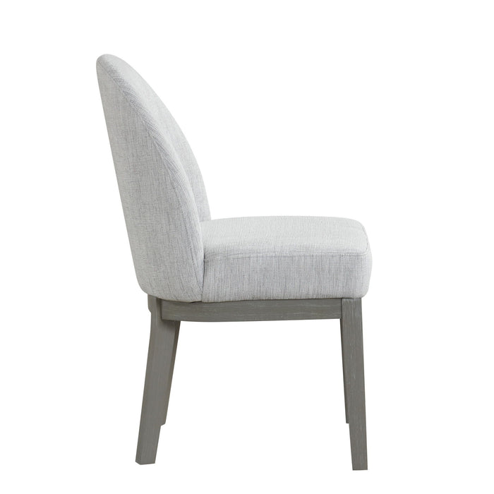 Essence - Upholstered Curved Back Chair New Classic