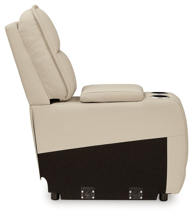 Double Deal - Console With Storage - Almond Signature Design by Ashley®