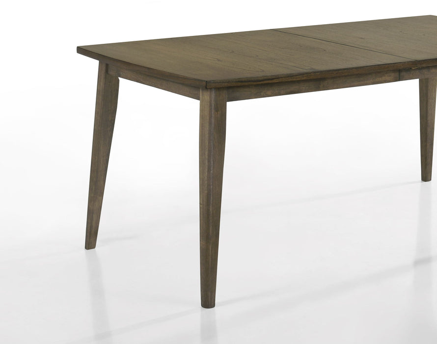 Bistro - Dining Table With Off Fabric Dining Chairs Lilola Home