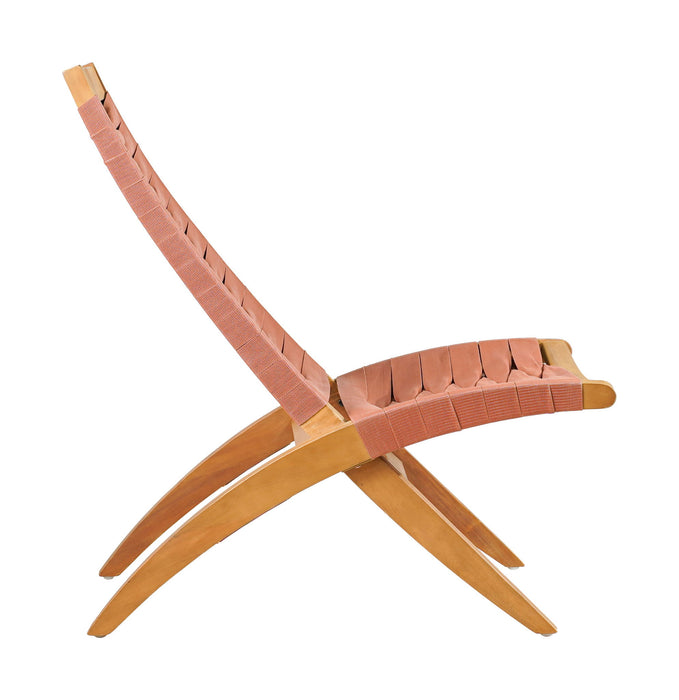 Rova - Lounge Chair - Terracotta Zuo Modern