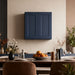 Shaker Wall Cabinet With Soft Close Hinges, Adjustable Shelves, Double Door Home Essentials
