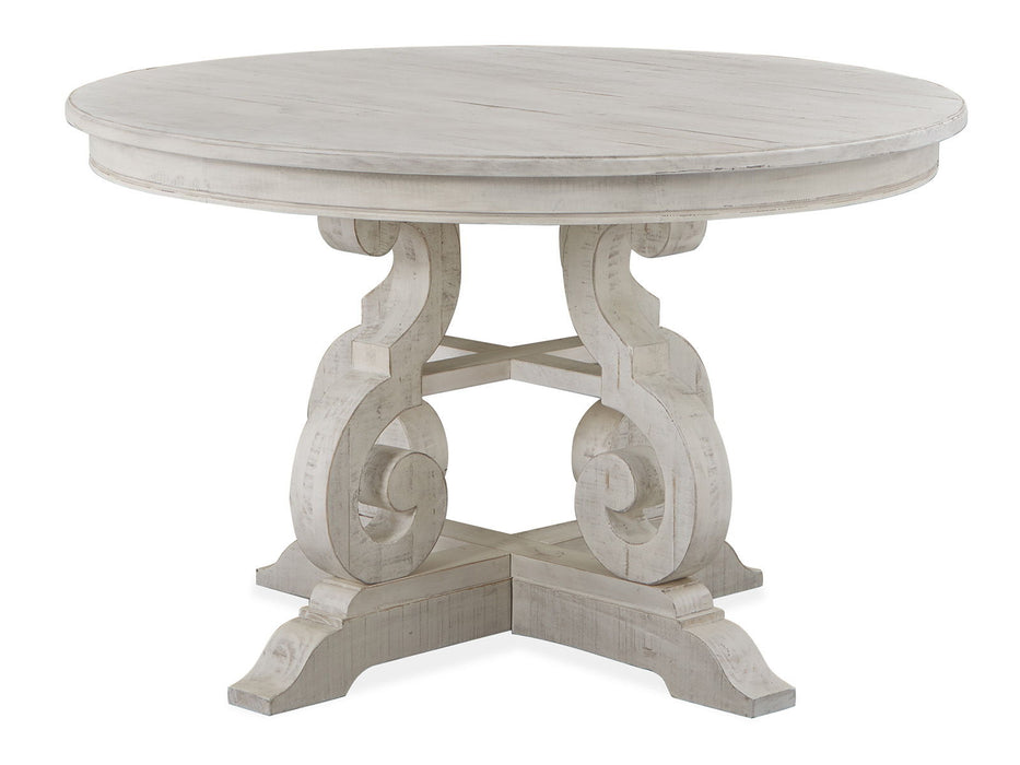Bronwyn - 48" Round Dining Table - Alabaster Magnussen Furniture