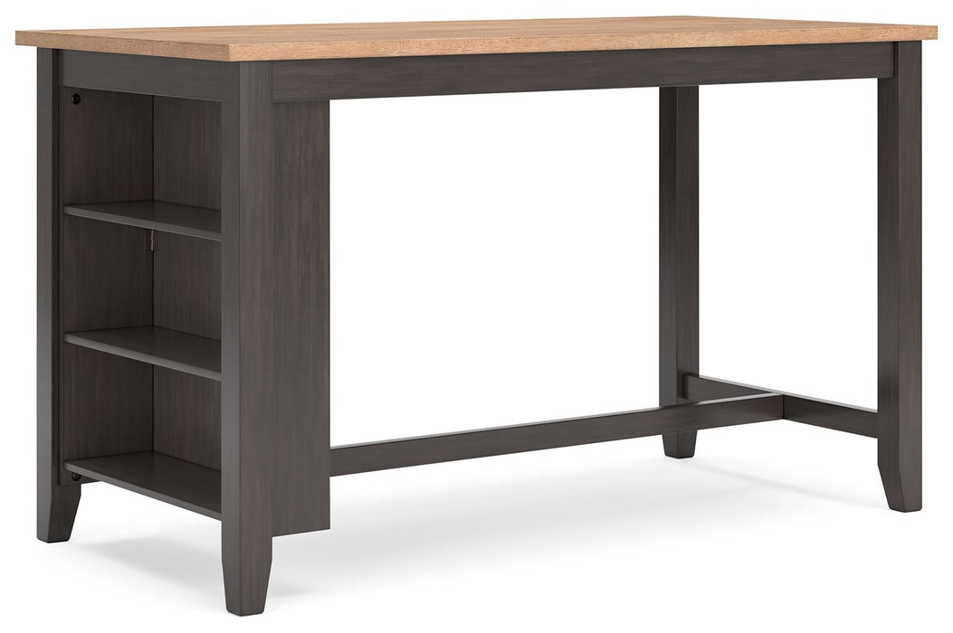 Gesthaven - Rectangular Dining Room Counter Set Signature Design by Ashley®