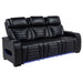 Isadora - Power Reclining Sofa With Dual Independent Recline - Black Furniture Max