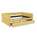 Upholstered Daybed & 2 Drawers Home Essentials