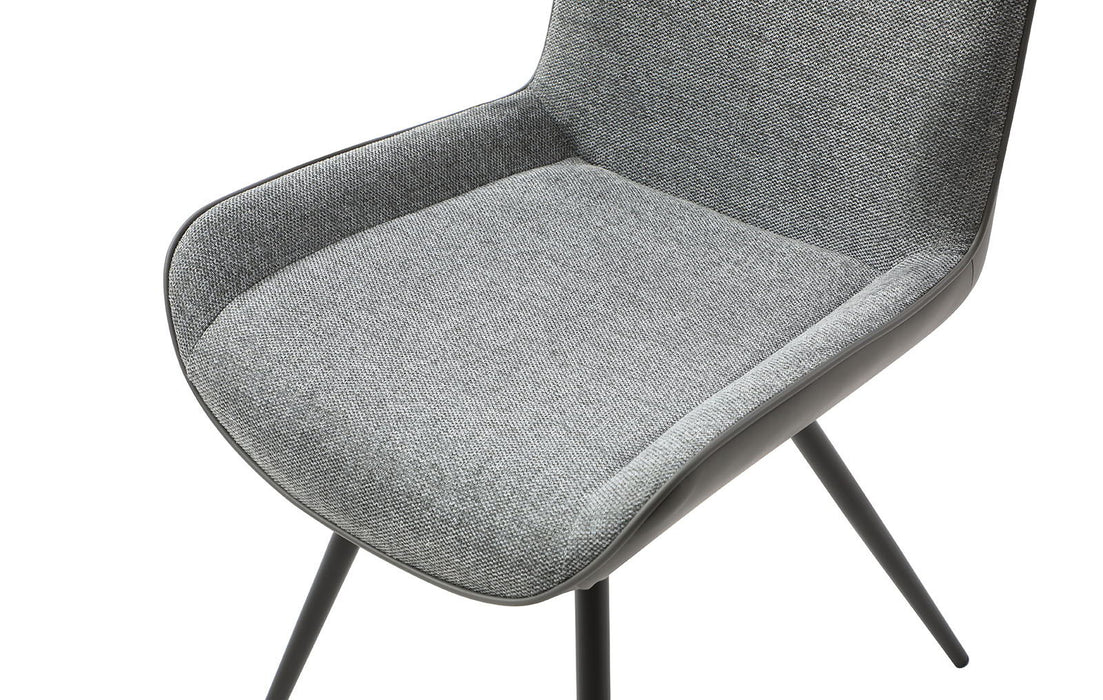 79 - Fabric Chair - Gray Extravaganza Collection