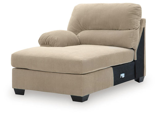 SimpleJoy - LAF Corner Chaise - Sand Signature Design by Ashley®