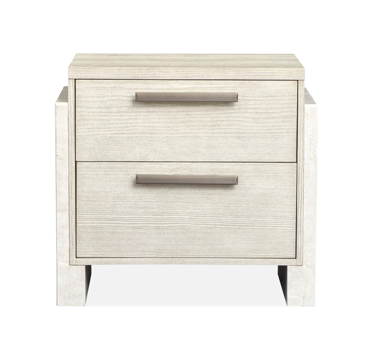 Lorelei - Drawer Nightstand - Misty Cloud Magnussen Furniture