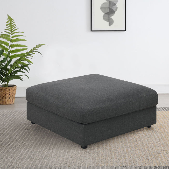 Duncan - Square Upholstered Ottoman Furniture Max