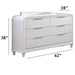 Dresser 6 Drawers - White Home Essentials