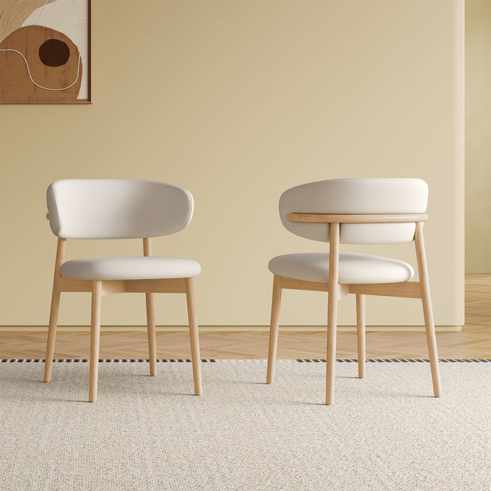 Mid-Century Modern Dining Chair (Set of 2) Home Essentials