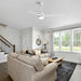 52" Ceiling Fan With Dimmable LED Light, 6 Speed DC Motor, 3 Blades Daily Nest