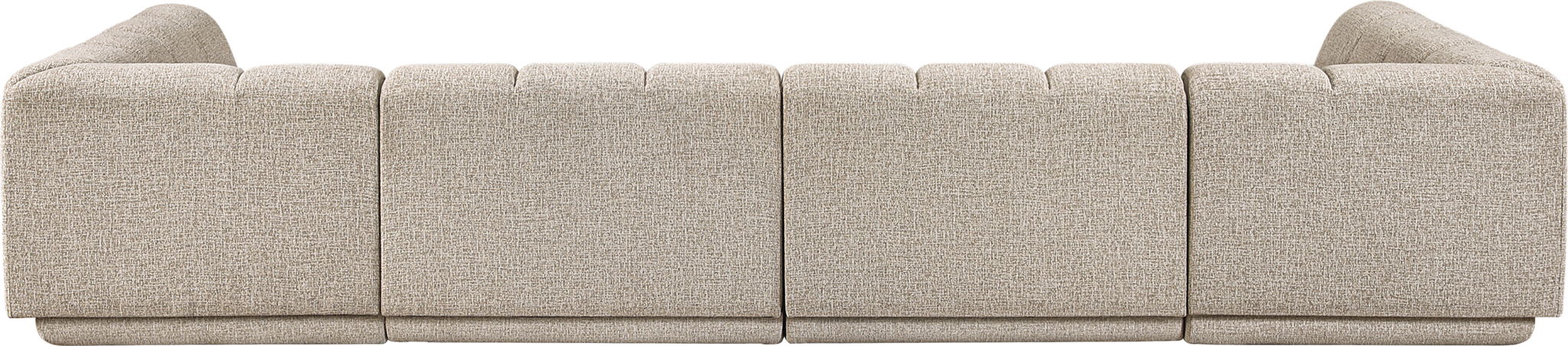 Modari - Sectional - Beige Meridian Furniture