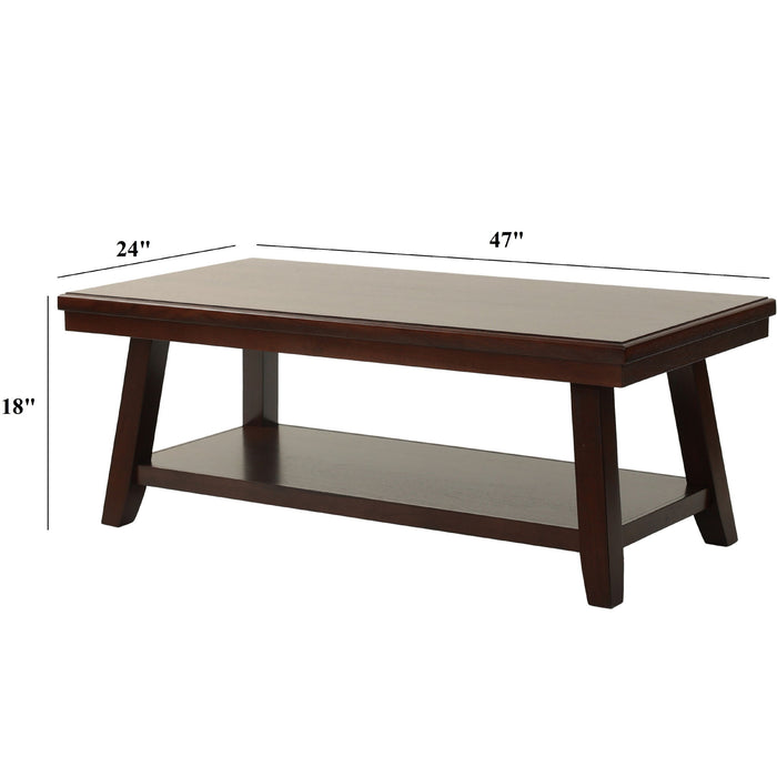 Table With Under Table Shelf Storage Home Essentials