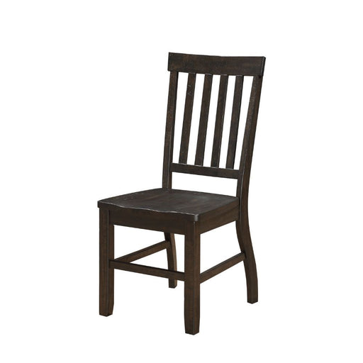 Maisha - Side Chair (Set of 2) - Rustic Walnut ACME
